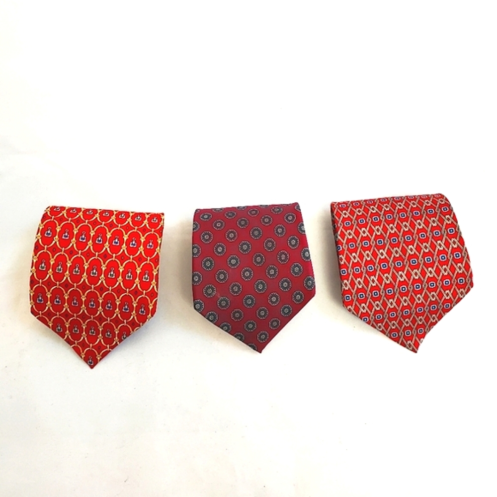 Vintage Fashion Silk Ties Lot